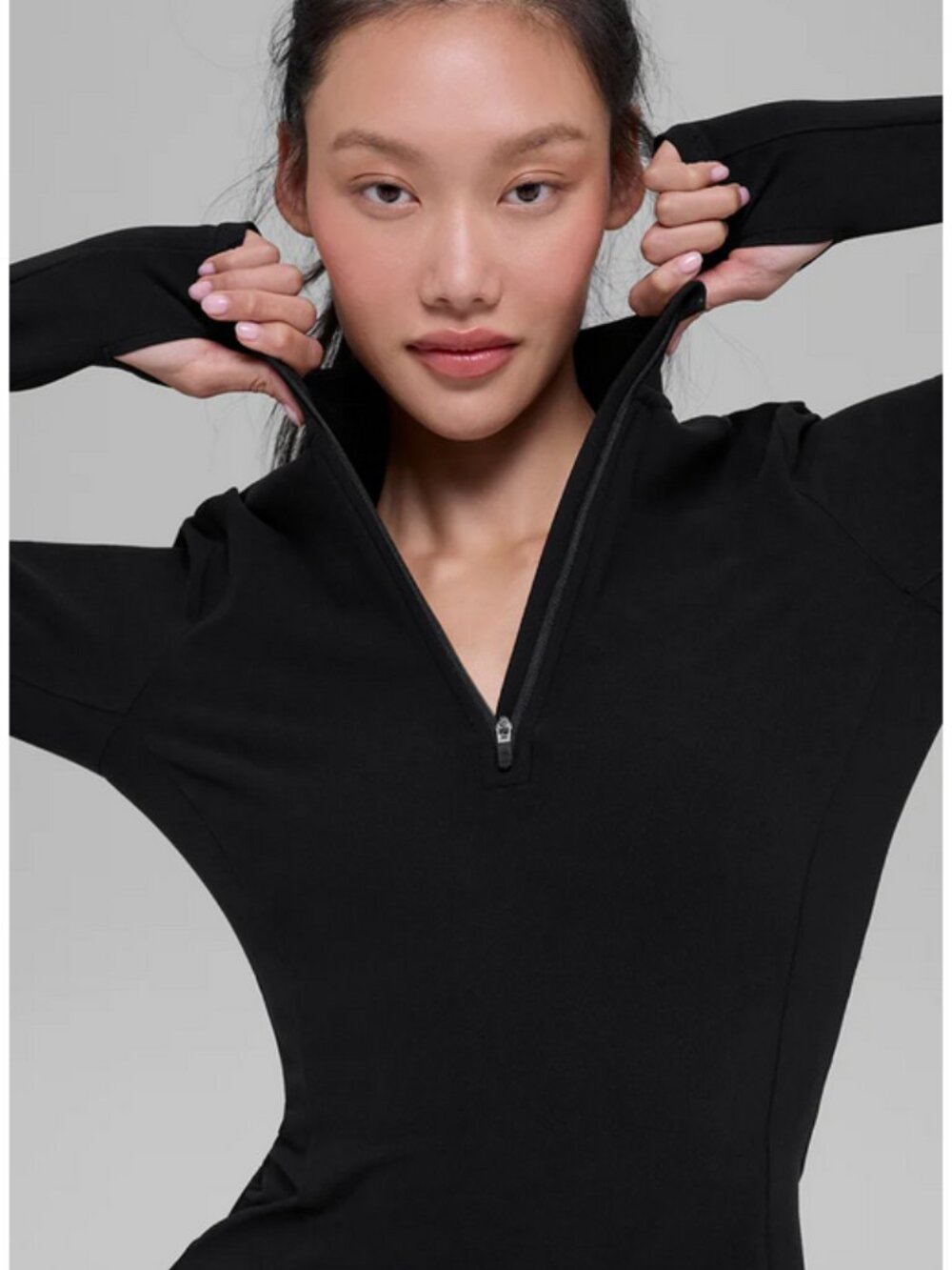 ALO YOGA - Alosoft 1/2 Zip Rapid Pullover - Small - Picture 2 of 14